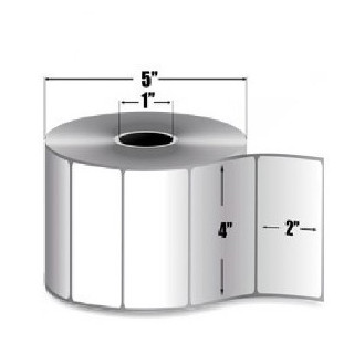 Zebra Etiquetas 10010031 Rollos de 4 x 2 Z-PERFORM 2000D