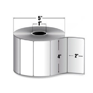 Rollos Zebra 10010047 -  Etiquetas 4" x 2" Z-SELECT 4000D | c3mayorista.com