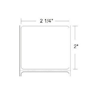 Zebra 10009525 | Rollos Etiquetas 2.25" x 2" Z-SELECT 4000T | c3mayorista.com