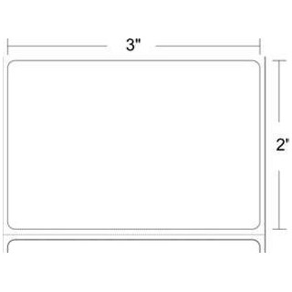 Zebra 10009529 Rollos  Etiquetas 3x2 Z-SELECT 4000T Centro 1 | c3mayorista.com