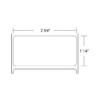 83260 - Zebra 2.75" x 1.25" Z-SELECT 4000T