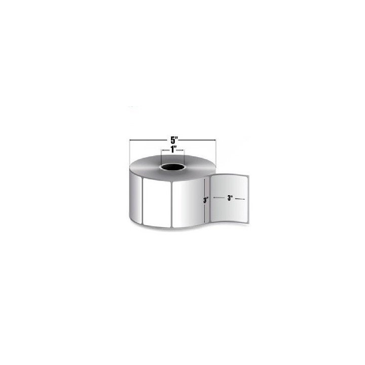 18942 - Zebra Etiquetas 3" x 3" Z-ULTIMATE 3000T blanco