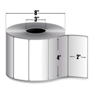18951 - Zebra Etiquetas 4" x 2" Z-ULTIMATE 3000T blanco