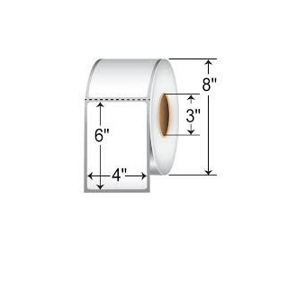 73909 - Zebra 6" x 4" Z-SELECT 4000T Rollo de Etiquetas