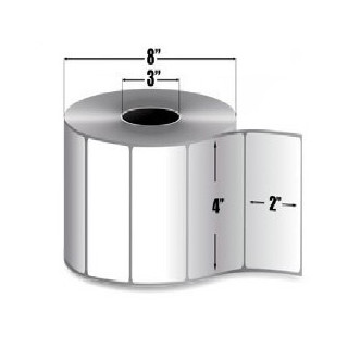 72289 - Zebra Etiquetas 4" x 2" Z-SELECT 4000T