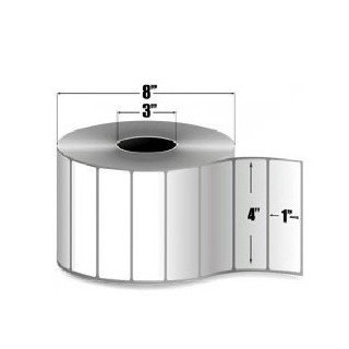 92071 - Zebra Etiquetas 4" x 1" Z-SELECT 4000T