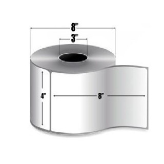 98963 - Zebra Etiquetas 4" x 8" Z-SELECT 4000T