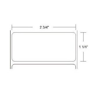 10008513 - Zebra Etiquetas 2.75" x 1.25" Z-ULTIMATE 2000T