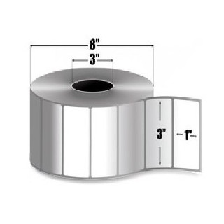 10011691 - Zebra Etiquetas 3" x 1" Z-ULTIMATE 2000T