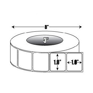 10011977 - Zebra Etiquetas 1" x 1" Z-ULTIMATE 2000T