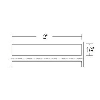 10011983 - Zebra Etiquetas 2" x 0.25" Z-ULTIMATE 2000T