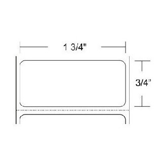 10011694 - Zebra Etiquetas 1.75" x 0.75" Z-ULTIMATE 3000T