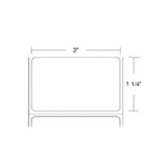 10011695 - Zebra Etiquetas 2" x 0.375" Z-ULTIMATE 3000T