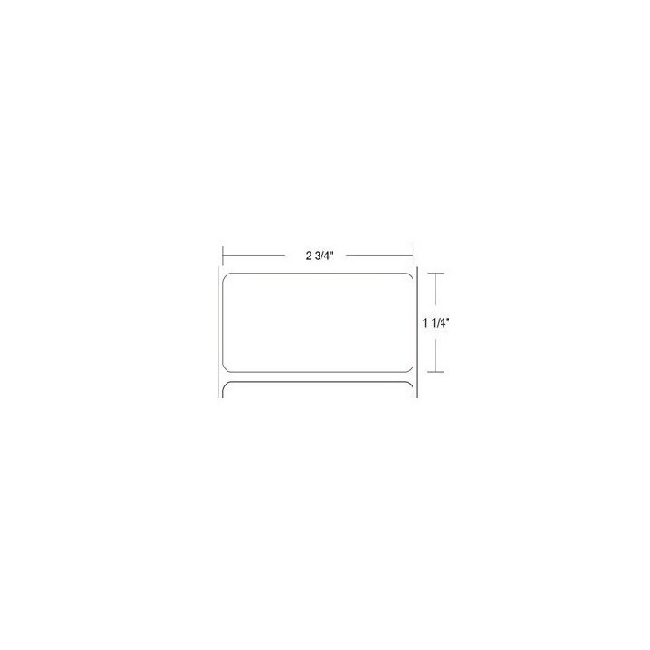 10011701 - Zebra Etiquetas 2.75" x 1.25" Z-ULTIMATE 3000T