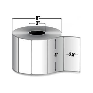 10002627 - Zebra Etiquetas 4" x 2.5" Z-ULTIMATE 4000T