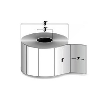 10008520 - Zebra Etiquetas 3" x 2" Z-ULTIMATE 4000T HIGH TACK