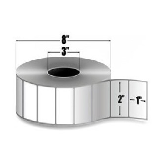 10008521 - Zebra Etiquetas 2" x 1" Z-ULTIMATE 4000T HIGH TACK