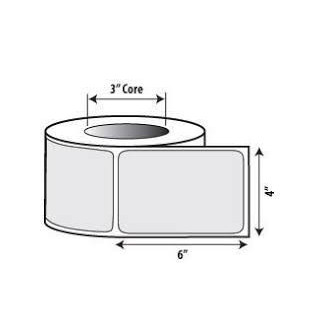 Zebra Etiquetas 4" x 6" Z-PERFORM 2000T