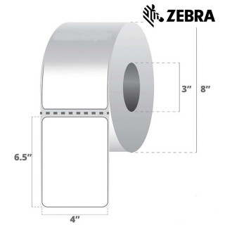 Zebra 10021229 Rollos 4" x 6.5" Etiquetas Z-Perform 1500T