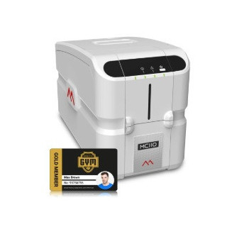 Matica MC110 Una Cara Impresora de PVC Credenciales