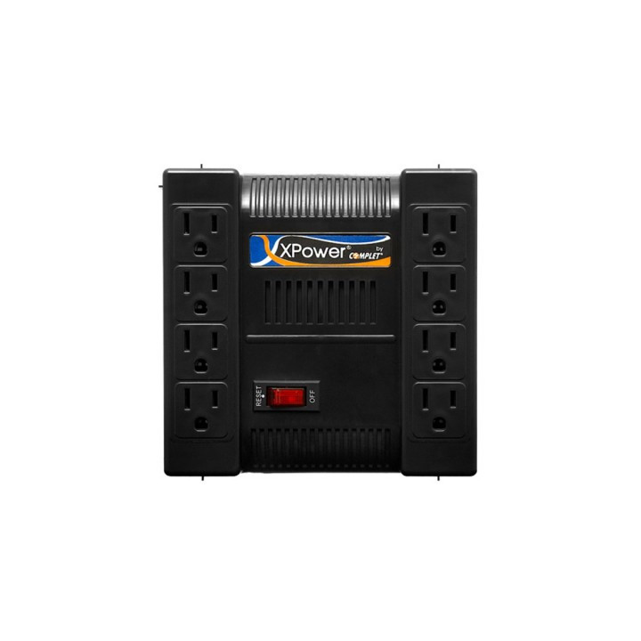 Regulador XP 1300VA 8 Contactos con Supresor  de picos de voltaje