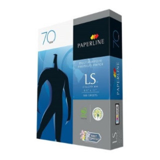 Papel Bond Paperline 5000 hojas tamaño carta Alta Blancura