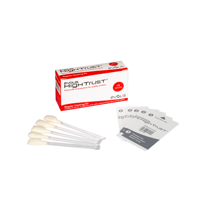 Kit limpieza regular Evolis Agilia