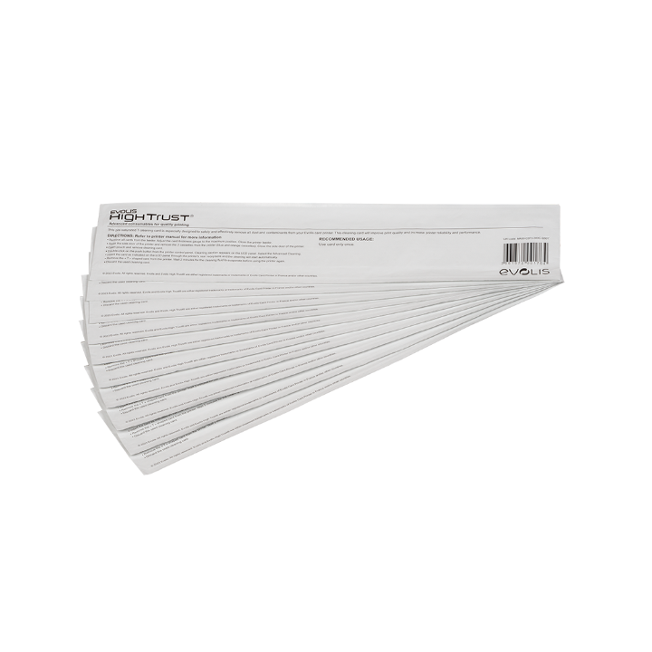 Kit de limpieza Evolis ACL011 Tarjetas "T"  Agilia