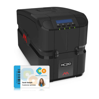 Impresora Matica MC210 Dual de Credenciales PVC